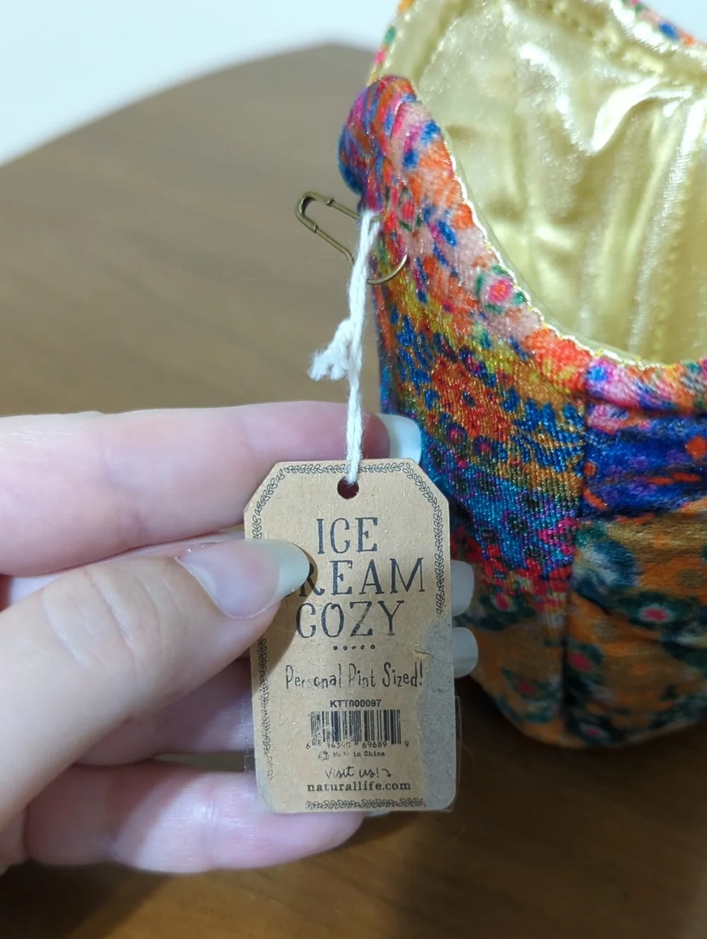 NWT Natural Life Ice Cream Cozy - Picture 6 of 7